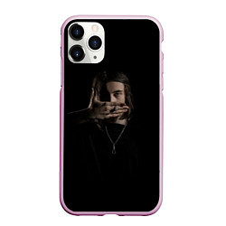 Чехол iPhone 11 Pro матовый Heroinwater No Commercial Lyrics, цвет: 3D-розовый