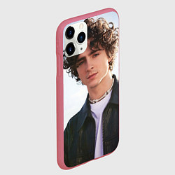 Чехол iPhone 11 Pro матовый Timothe for Variety, цвет: 3D-малиновый — фото 2