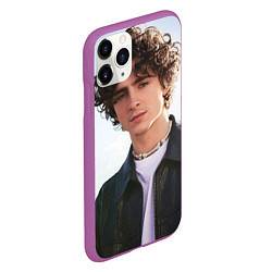 Чехол iPhone 11 Pro матовый Timothe for Variety, цвет: 3D-фиолетовый — фото 2