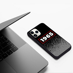 Чехол iPhone 11 Pro матовый 1965 - в красной рамке на темном, цвет: 3D-черный — фото 2