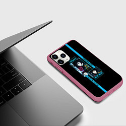 Чехол iPhone 11 Pro матовый Гию Томиока: Клинок, рассекающий демонов, цвет: 3D-малиновый — фото 2