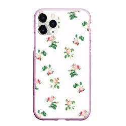 Чехол iPhone 11 Pro матовый Rose garden