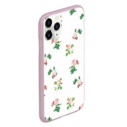 Чехол iPhone 11 Pro матовый Rose garden, цвет: 3D-розовый — фото 2