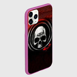 Чехол iPhone 11 Pro матовый Дудка - Алиса, цвет: 3D-фиолетовый — фото 2