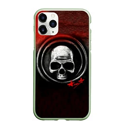 Чехол iPhone 11 Pro матовый Дудка - Алиса, цвет: 3D-салатовый