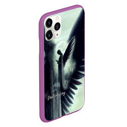 Чехол iPhone 11 Pro матовый Devil may cry, цвет: 3D-фиолетовый — фото 2