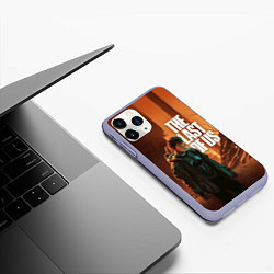 Чехол iPhone 11 Pro матовый Ellie - The last of us, цвет: 3D-светло-сиреневый — фото 2