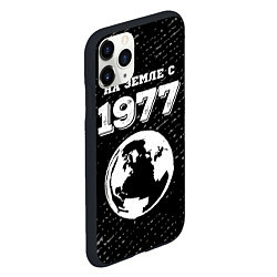 Чехол iPhone 11 Pro матовый На Земле с 1977: краска на темном, цвет: 3D-черный — фото 2