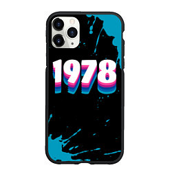 Чехол iPhone 11 Pro матовый Made in 1978: vintage art, цвет: 3D-черный