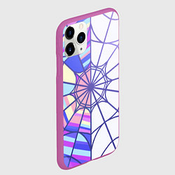 Чехол iPhone 11 Pro матовый Окно из Уэнсдэй, цвет: 3D-фиолетовый — фото 2