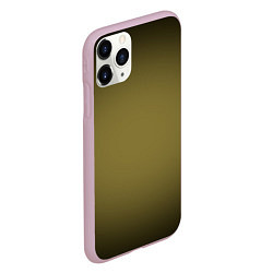 Чехол iPhone 11 Pro матовый Градиент хаки, цвет: 3D-розовый — фото 2