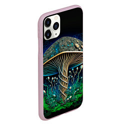 Чехол iPhone 11 Pro матовый Техногриб, цвет: 3D-розовый — фото 2