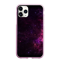 Чехол iPhone 11 Pro матовый Реальность космоса, цвет: 3D-розовый
