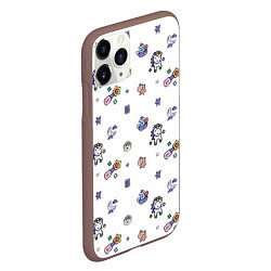 Чехол iPhone 11 Pro матовый Magic pattern, цвет: 3D-коричневый — фото 2