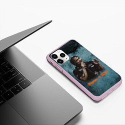 Чехол iPhone 11 Pro матовый Михаил Горшенев КиШ, цвет: 3D-розовый — фото 2
