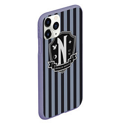 Чехол iPhone 11 Pro матовый Nevermore Academy, цвет: 3D-серый — фото 2