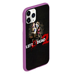 Чехол iPhone 11 Pro матовый Left 4 dead 2 команда, цвет: 3D-фиолетовый — фото 2