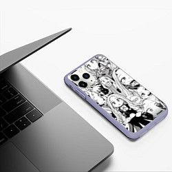 Чехол iPhone 11 Pro матовый Эри - Моя геройская академия, цвет: 3D-светло-сиреневый — фото 2