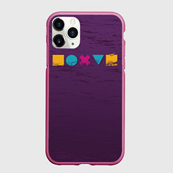 Чехол iPhone 11 Pro матовый Отрицание отрицания, цвет: 3D-малиновый