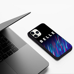 Чехол iPhone 11 Pro матовый Belle stream, цвет: 3D-черный — фото 2
