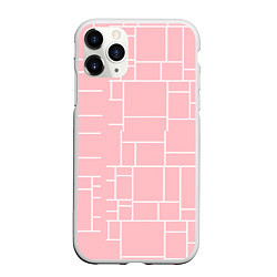 Чехол iPhone 11 Pro матовый Цвет хрустальная роза, цвет: 3D-белый