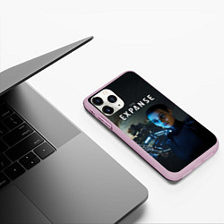 Чехол iPhone 11 Pro матовый Камина Драммер, цвет: 3D-розовый — фото 2