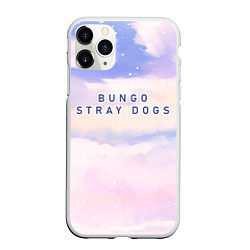 Чехол iPhone 11 Pro матовый Bungo Stray Dogs sky clouds