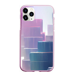 Чехол iPhone 11 Pro матовый Платформы, цвет: 3D-розовый