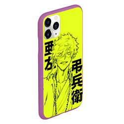 Чехол iPhone 11 Pro матовый Aza Chobei, цвет: 3D-фиолетовый — фото 2