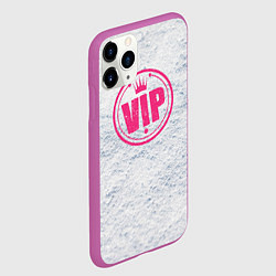 Чехол iPhone 11 Pro матовый Vip, цвет: 3D-фиолетовый — фото 2