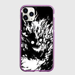 Чехол iPhone 11 Pro матовый Dead inside sf, цвет: 3D-фиолетовый