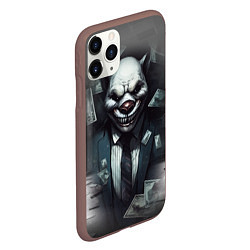 Чехол iPhone 11 Pro матовый Payday 3 wolf, цвет: 3D-коричневый — фото 2