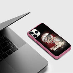 Чехол iPhone 11 Pro матовый Dead Mount Death Play - Corpse God, цвет: 3D-малиновый — фото 2