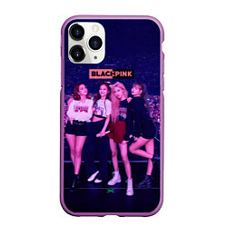 Чехол iPhone 11 Pro матовый Blackpink concert, цвет: 3D-фиолетовый