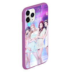 Чехол iPhone 11 Pro матовый Blackpink girl style, цвет: 3D-фиолетовый — фото 2