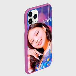 Чехол iPhone 11 Pro матовый BlackPink Gorgeous Jennie, цвет: 3D-фиолетовый — фото 2