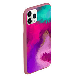 Чехол iPhone 11 Pro матовый Pinky spirit, цвет: 3D-малиновый — фото 2