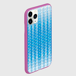 Чехол iPhone 11 Pro матовый Blue vibe, цвет: 3D-фиолетовый — фото 2