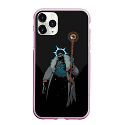 Чехол iPhone 11 Pro матовый Опасный Лич, цвет: 3D-розовый