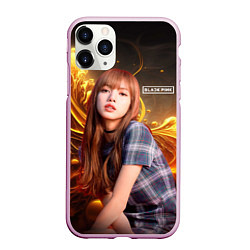 Чехол iPhone 11 Pro матовый Rose Blackpink kpop, цвет: 3D-розовый