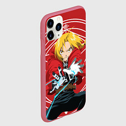 Чехол iPhone 11 Pro матовый Edward magic, цвет: 3D-малиновый — фото 2