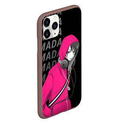 Чехол iPhone 11 Pro матовый Akito Yamada, цвет: 3D-коричневый — фото 2