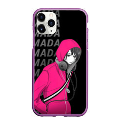 Чехол iPhone 11 Pro матовый Akito Yamada, цвет: 3D-фиолетовый