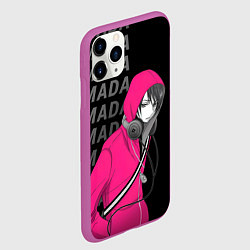 Чехол iPhone 11 Pro матовый Akito Yamada, цвет: 3D-фиолетовый — фото 2