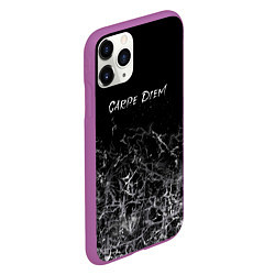 Чехол iPhone 11 Pro матовый Carpe diem, лови мгновение, цвет: 3D-фиолетовый — фото 2