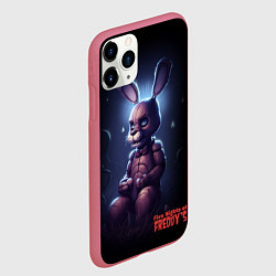 Чехол iPhone 11 Pro матовый Бонни Фнаф, цвет: 3D-малиновый — фото 2