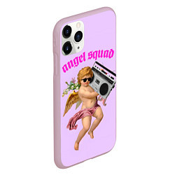 Чехол iPhone 11 Pro матовый Angel Squad, цвет: 3D-розовый — фото 2