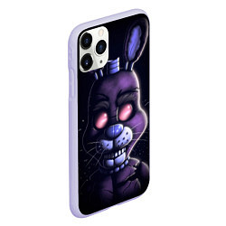 Чехол iPhone 11 Pro матовый Five Nights at Freddys Bonnie, цвет: 3D-светло-сиреневый — фото 2