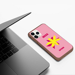 Чехол iPhone 11 Pro матовый Ибица - Испания, цвет: 3D-коричневый — фото 2