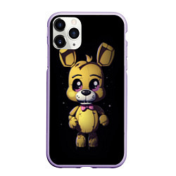 Чехол iPhone 11 Pro матовый Spring Bonnie Five Nights at Freddys, цвет: 3D-светло-сиреневый